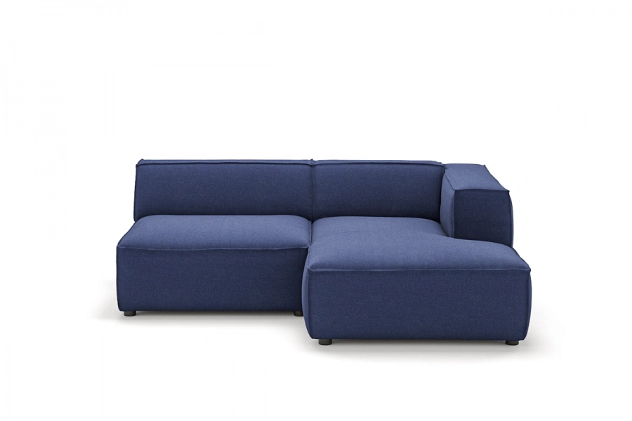 Model MODULARIS WB (wysoki bok) - Modularis WB sofa 1,5 osobowa + longchair prawy